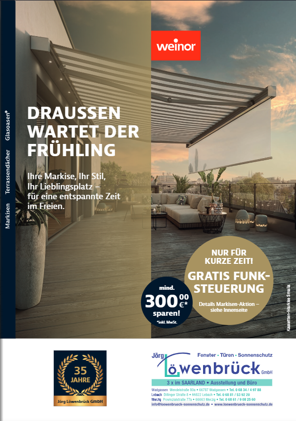 Weinor Frühjahr 2026